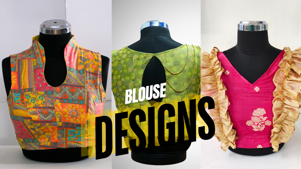 blouse patterns with deisgns
